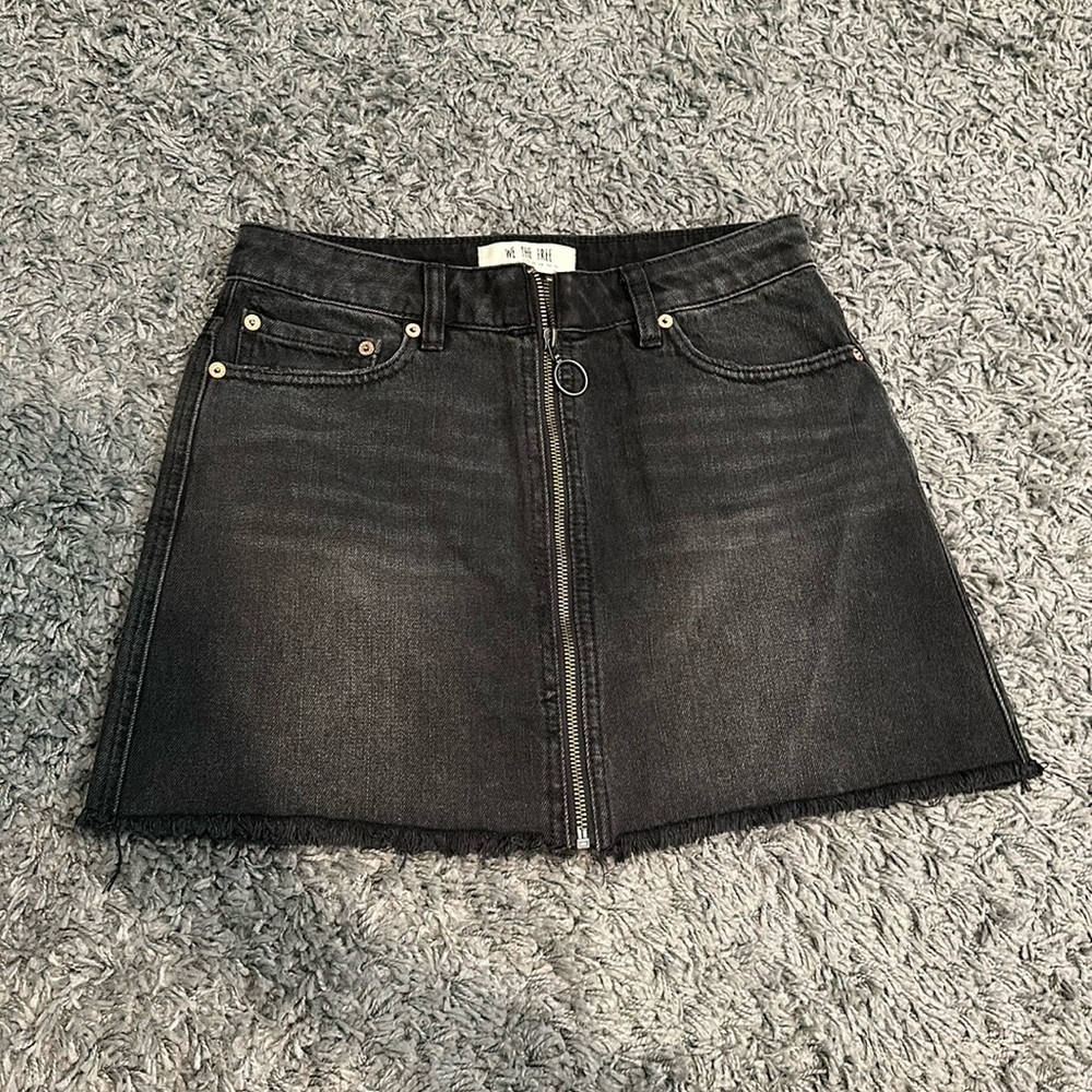 Free People Denim Skirt